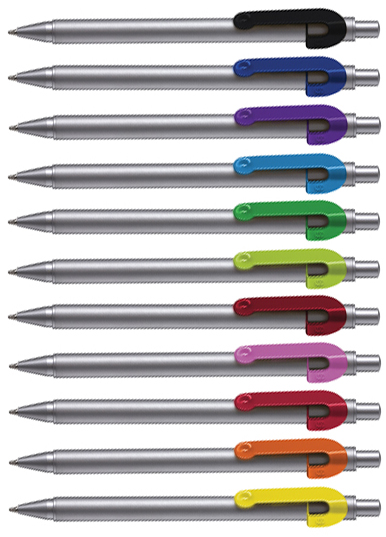 ручка металлическая с логотипом
