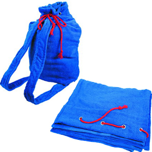 пляжное полотенце-рюкзак под нанесение
