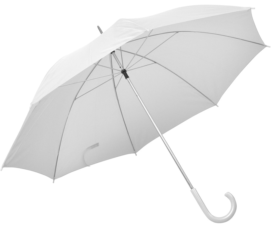 зонты рекламные заказать, белый зонт