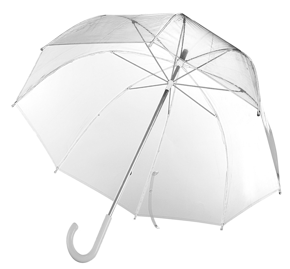 прозрачный зонт трость