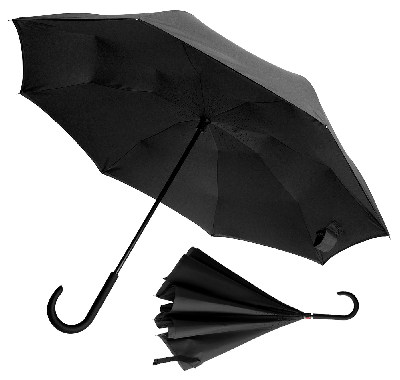 зонт-трость наоборот